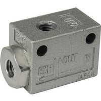 Válvula de escape rápida, hembra de 1/8 NPT 1/8