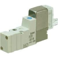Válvula de solenoide; 3 puerto; normalmente cerrado; base mt; 24VDC; Plomo de las conec with.3 del enchufe de M | SMC