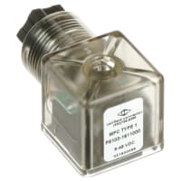 Accesorios de la válvula, conectador protector de la válvula de solenoide, 6 48 a la C.C., serie P5600 | SMC