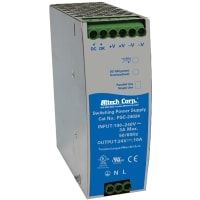 Fuente de alimentación, carril del estruendo, 240W, CA 85-264V adentro, C.C. 24V hacia fuera, 10A, serie de PSC