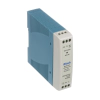 Fuente de alimentación, AC-DC, 15V, 0.67A, 100-264V adentro, incluido, estruendo, industrial, 10W, serie de PS-S