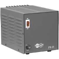 Power Supply, AC-DC, 13.8V, 20A, 120V adentro, Enclosed, Desktop, Linear, Trim Line Series