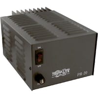 Fuente de alimentación, AC-DC, 13.8V, 16A, 120V adentro, incluido, tablero del escritorio, linear, línea serie del ajuste