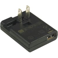 Fuente de alimentación, AC-DC, 5V, 1A, 90-264V adentro, incluido, tablero del escritorio, médico, 5W, serie de PSA