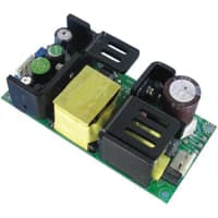 Fuente de alimentación, AC-DC, 12V, 4.5A, 90-264VIn, marco abierto, Pnl Mnt, encajado, 54W, serie de QPS