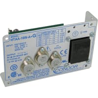 Fuente de alimentación, AC-DC, 5V@2A, 13.5V@0.4A, - 13.5V@0.4A, 100-240VIn, OpenFrame, linear, HTAA