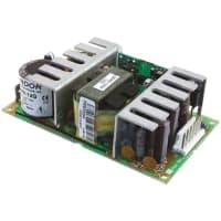 Fuente de alimentación, AC-DC, 12V, 4.2A, 90-264V adentro, marco abierto, Pnl Mnt, médico, serie GLM50