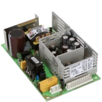 PwrSup, AC-DC, hacia fuera - 15, +5, +15, +24VDC, en 85 a 264VAC, panel, Abrir-Marco, 80W, 4