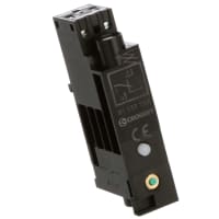 Interruptor de presión neumático, carril del dinar, Overide manual