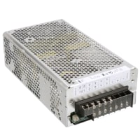 Fuente de alimentación de AC-DC, 24V, 17A, 85-264V, incluido, panel, PFC, 408W, serie del ADA