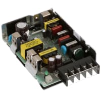 Fuente de alimentación, AC-DC, 5V, 10A, 85-264V adentro, marco abierto, montaje del panel, PFC, 50W, serie de PBA