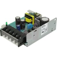 Fuente de alimentación, AC-DC, 24V, 0.7A, 85-264V adentro, marco abierto, montaje del panel, PFC, 17W, serie de PBA