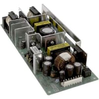 Fuente de alimentación, AC/DC-DC, 5V@5A, 24V@6A, 85-264/120-370V adentro, marco abierto, PFC, serie de LEB
