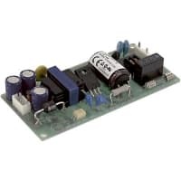 Fuente de alimentación, AC-DC, 12V, 0.9A, 85-264VIn, marco abierto, Pnl Mnt, encajado, 11W, serie de LDA