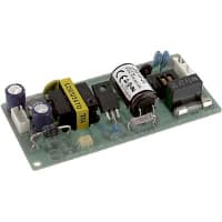 Fuente de alimentación, AC-DC, 24V, 0.5A, 85-264VIn, marco abierto, Pnl Mnt, encajado, 12W, serie de LDA