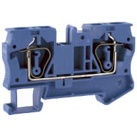Bloque de terminales 1 2 Feed-Through 20 a AWG 600 V 50 de 8 UN PA de 8 kilovoltio serie del ST de 12 milímetros