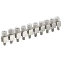 FBI Series de Fixed Bridge Bar Term Blk Universal 10 Silver