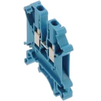 Bloque de terminales de la abrazadera del tornillo, 32 A, 800 V, 12-24 AWG, serie BRITÁNICA