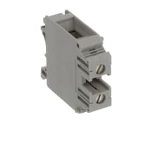 Bloque de terminales del IEC de Reino Unido 35 N de la abrazadera gris del tornillo - serie del AWG Reino Unido de 18-1/0