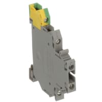 Bloque de terminales 0.2 2.5 a sq.mm. 6.2 milímetros 250 V 16 A 30-14 serie gris del AWG DOK