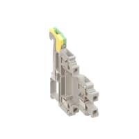 Conn Term Blk DBL Level Screw 5 24-10 AWG Gray 6.2 milímetros