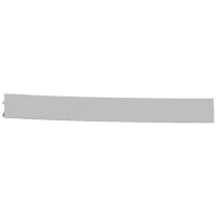 Tira de marcador del bloque de terminales, blanco, sin imprimir, Zack, serie de ZB/ZBF