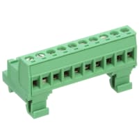 Serie de la posición COMBICON MSTBHK del tornillo 5.08m m 12AWG 10 320V 12A del carril del dinar