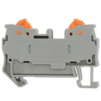 Conductor 1.5 A V 24-16AWG del carril 2 del estruendo 17.5 del bloque de terminales 800 de QTC