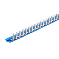 Puente de la inserción divisible para la posición media e inferior del nivel 80. Ins azul.