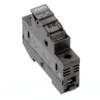 Las conec llaman serie del negro 17.5m m W 2 25A 600V Reino Unido del relleno 16-4AWG del cartucho del fusible del negro