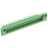 Soldadura del jefe, Deslizar-en serie del control de Combicon de la posición de 5.08m m 12AWG 320V 12A 16