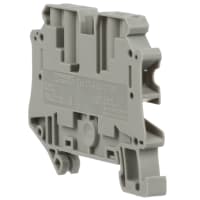 Gris universal del AWG del tornillo 4 26-10 del conectador del bloque de terminales serie de 6.2 milímetros UT