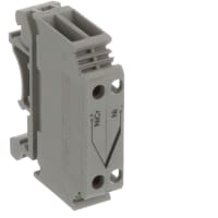 Gris termoeléctrico del AWG de la conexión 24-12 del tornillo del conectador 1A 400V del bloque de terminales