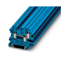 El múltiplo modular del bloque de terminales coloca serie azul de UT
