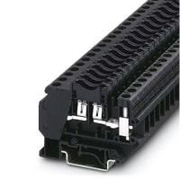 AWG Flat-type del bloque de terminales del fusible: 26 - 8, serie BRITÁNICA