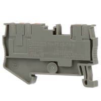 Bloque de terminales Feed-Through 24A 800V Empujar-en AWG W 5.22m m de la conexión 26-12