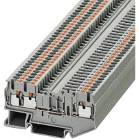 Las conec llaman la desconexión del carril del estruendo del negro Empujar-En conec 26-12 gris del AWG serie de 5.2 milímetros W pinta
