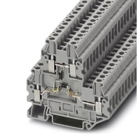 Nivel doble gris de Trm 2.5 del negro UTTB de la serie 500V 24A del término componente del tornillo