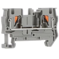 Bloque de terminales Feed-Through 32A 800V Empujar-en AWG W 6.22m m de la conexión 24-10