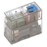 Accione el relais, SPDT, 24VDC/250VAC, 250VDC, 16A, RIFLINE TERMINAN series del RELAIS