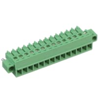 Serie de la posición COMBICON bujía métrica del tornillo de enchufe del PWB 3.81m m 16AWG 160V 8A 14
