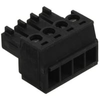 Serie de la posición COMBICON bujía métrica del tornillo de enchufe del PWB 3.81m m 16AWG 160V 8A 4