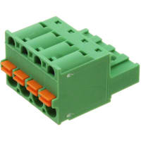 El PWB tapa Empujar-En serie de la posición COMBICON FKC 4 de 5m m 12AWG 320V 12A