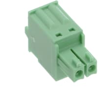 El PWB tapa Empujar-En serie de la posición COMBICON FK-MCP 2 de 3.5m m 16AWG 160V 8A