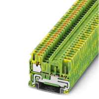 Conecte a tierra el negro modular de Trm, serie de la pinta, 0.14 a 4mmsq, enchufe el término, verde/amarillo