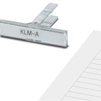 Serie del portador KLM-A +ESL del marcador de la tira terminal