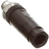 M12 enchufe circular, haber cifrado, posición de 8, tornillo, 2A, IP67, serie de SACC