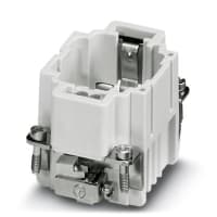 Relleno rectangular del enchufe, 24+PE, B6, encrespadura, varón, serie DD24