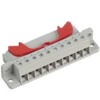 Manera del negro de Trm 10 /terminales No-Fundidos del tornillo de poste abajo 24 12 al nilón V 500 del AWG