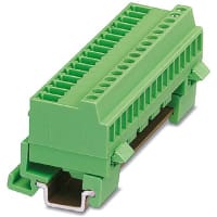 Serie de la posición COMBICON MCVK del tornillo 3.81m m 16AWG 160V 15 8A del conectador del carril del dinar